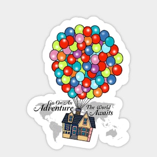 Adventure Awaits Sticker